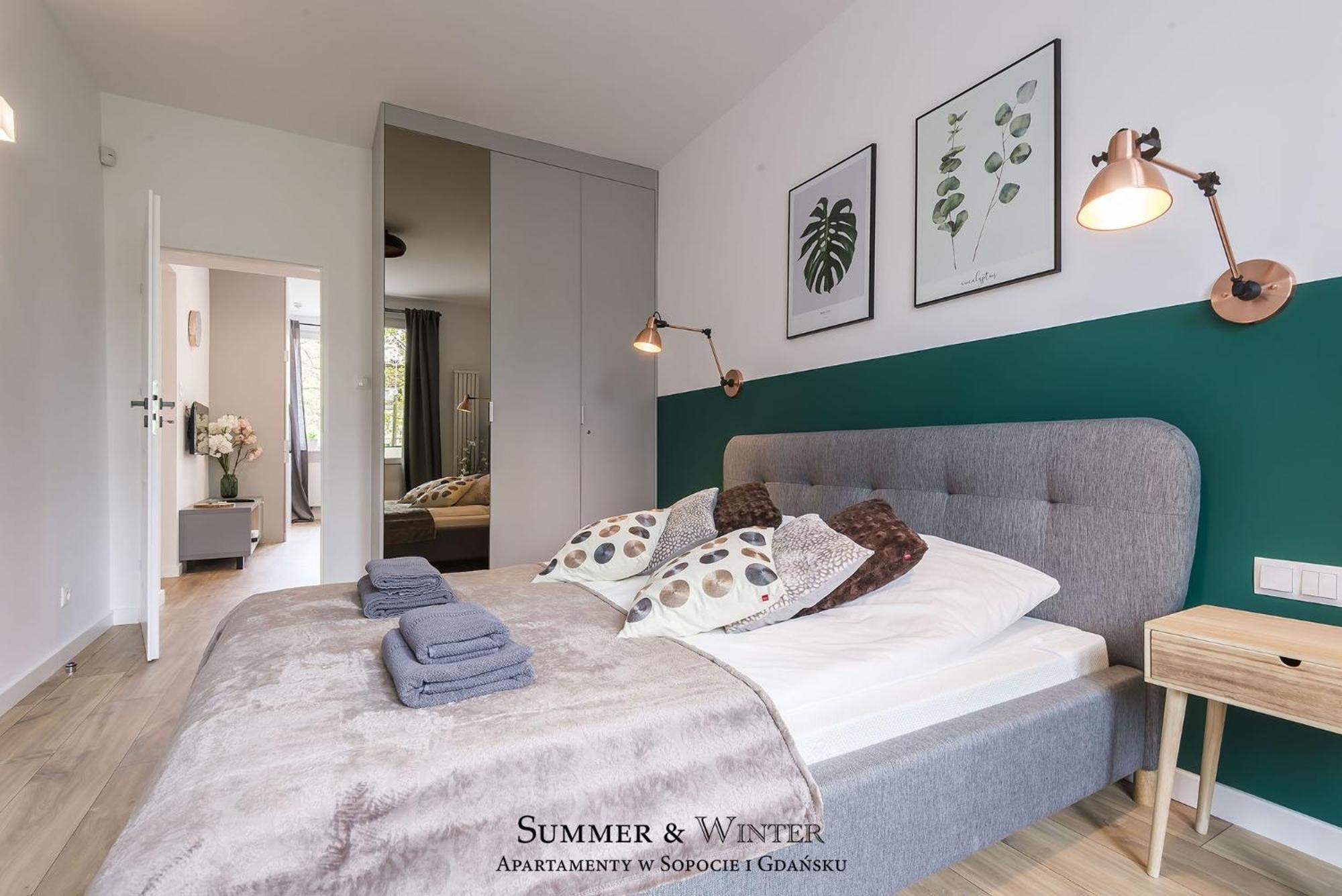 Family Luxury Green Apartment 1-6, 2 Sypialnie I Studio, 52 M2 Gdańsk Exteriör bild