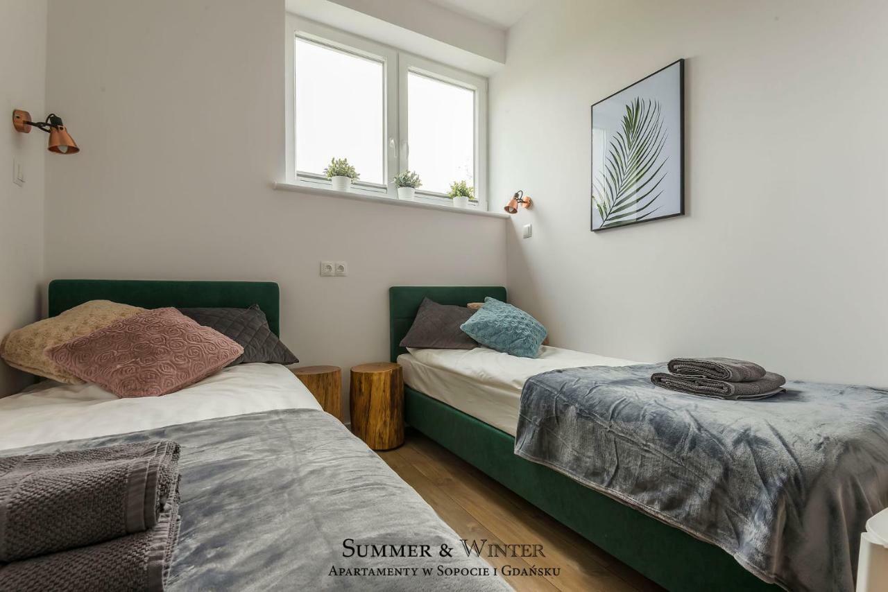 Family Luxury Green Apartment 1-6, 2 Sypialnie I Studio, 52 M2 Gdańsk Exteriör bild